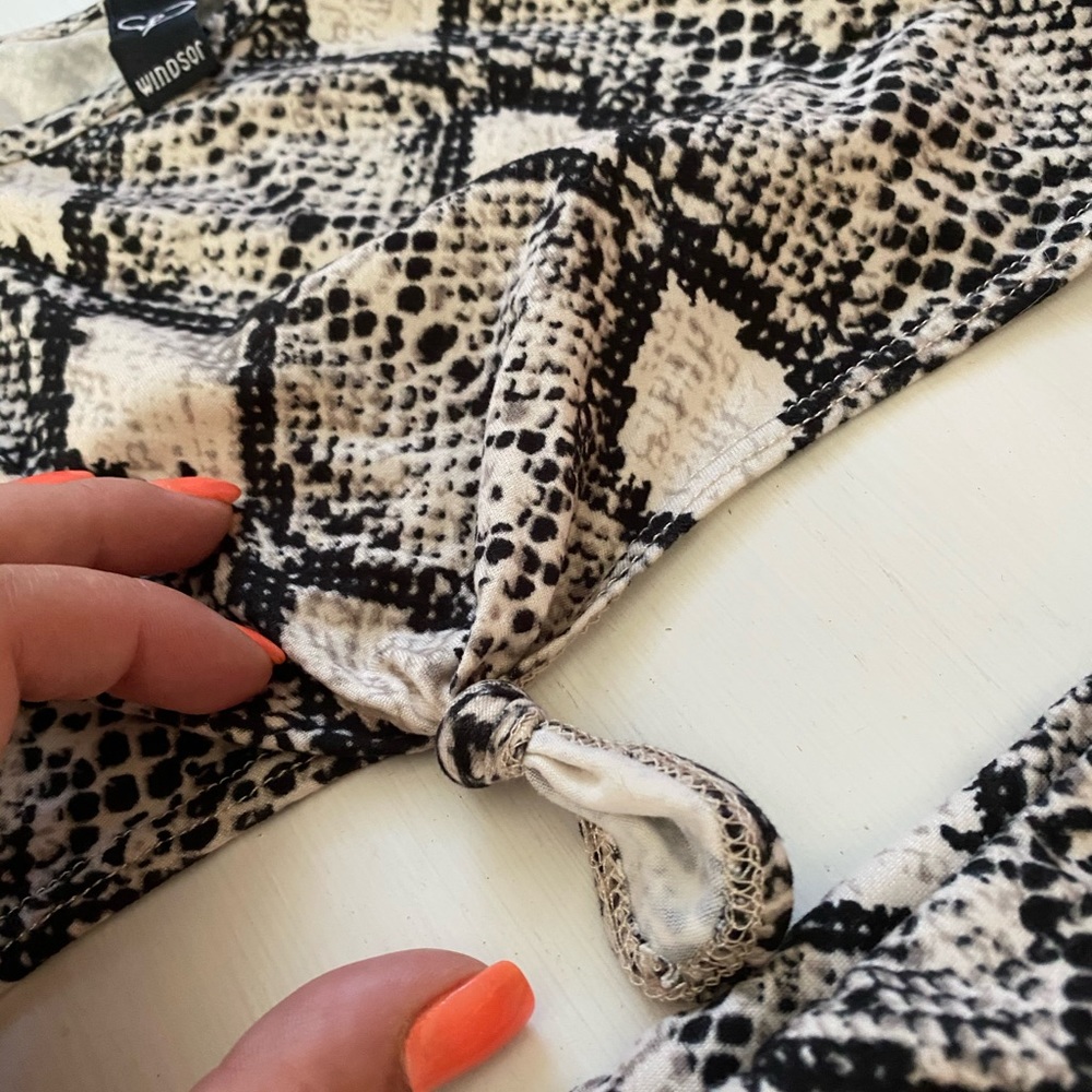 Snake Print Two-Piece - Picture 5 of 8